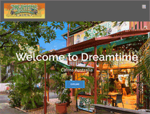 Tablet Screenshot of dreamtimehostel.com